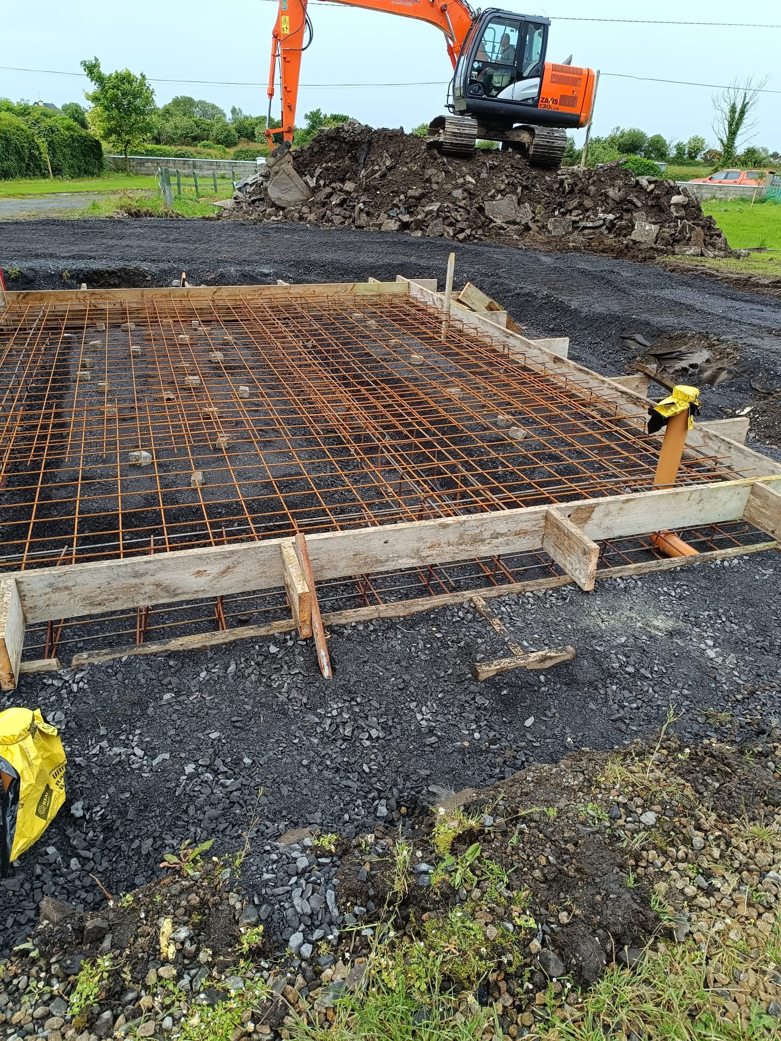 Foundation reinforcement mesh