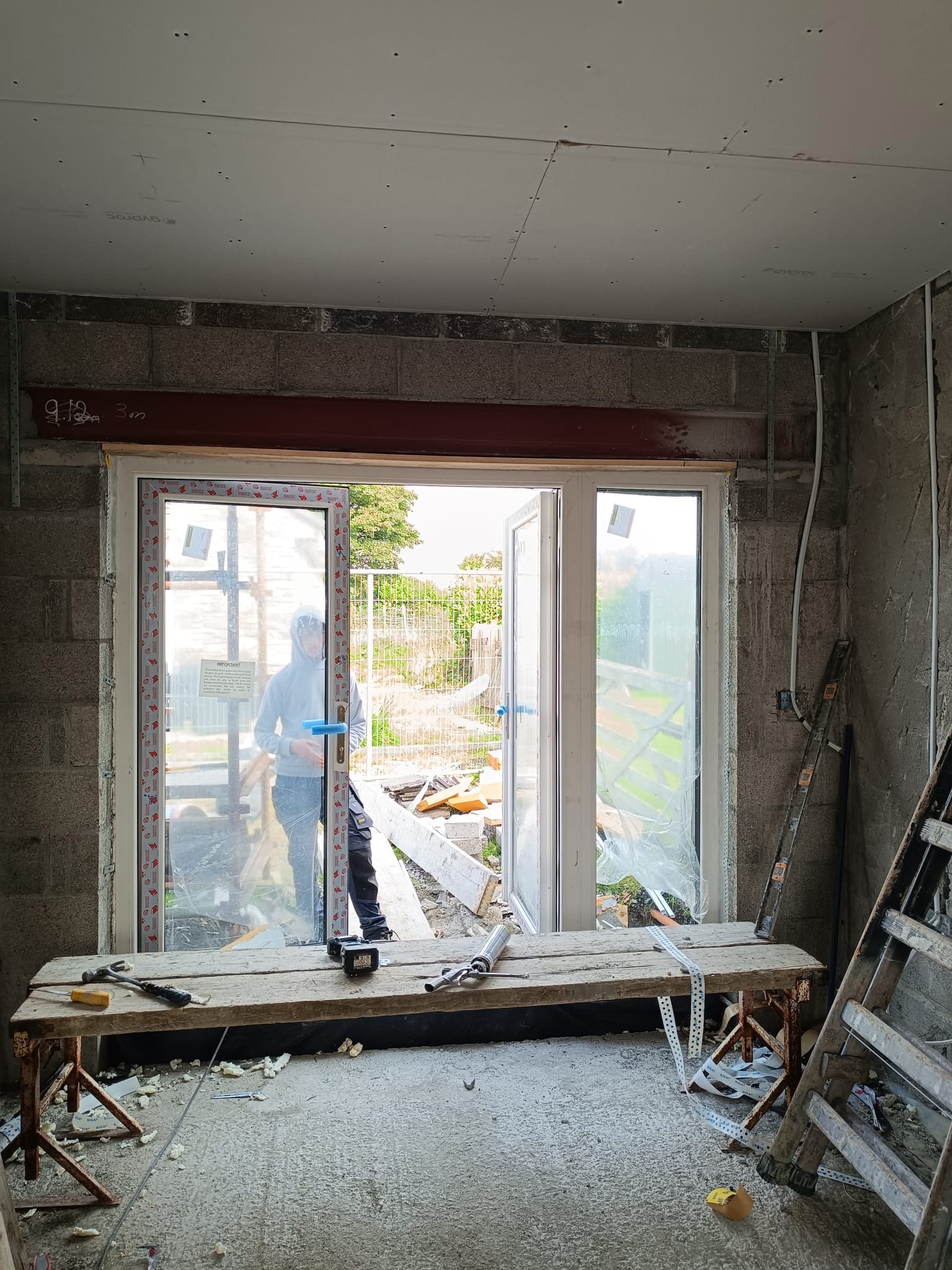 Renovation work in progress