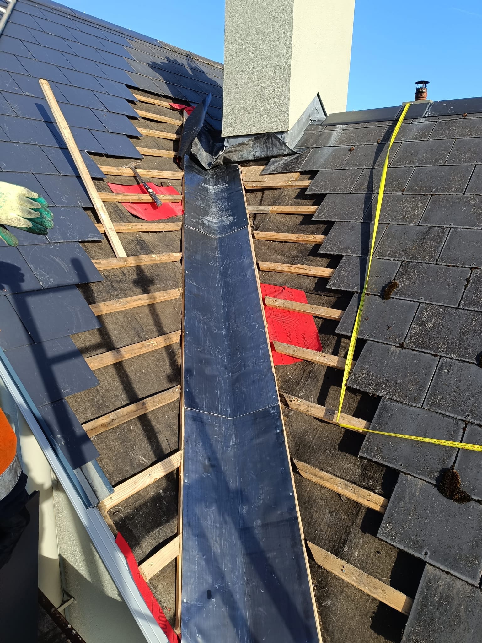 Roof valley detail